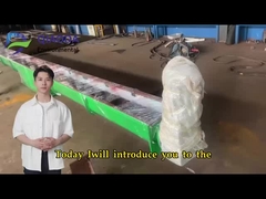 의료폐기물용 셰프트 없는 나사 컨베이어